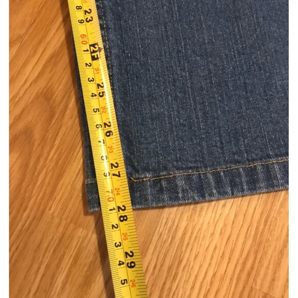 Womens Plus Size Route 66 Favorite Fit Bootcut Jeans 22W Short Blue Denim - Picture 8 of 8